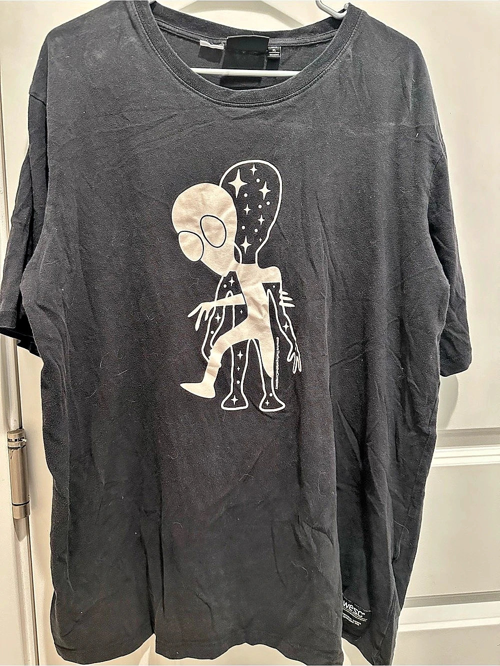 WESC Graphic Short Sleeve Tee Black XL